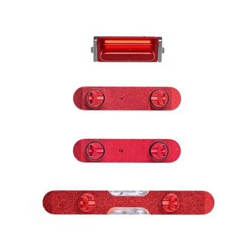 Apple iPhone 12 Side Plugs Set - Red – Bild 2