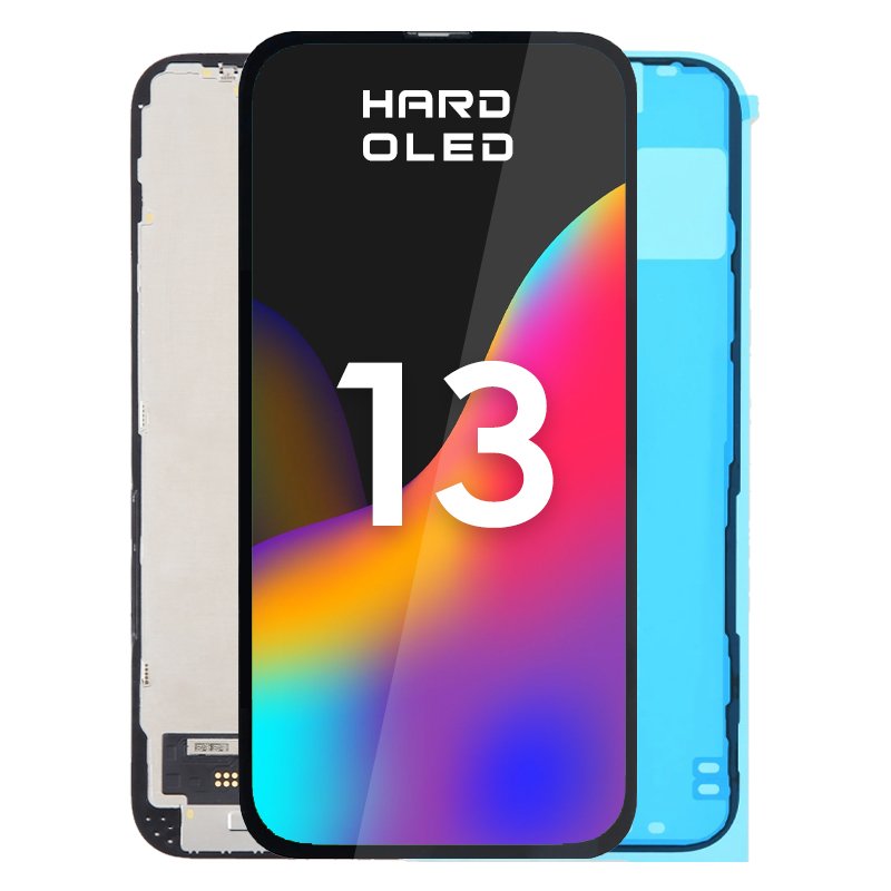 Apple iPhone 13 LCD Display + Touchscreen - Repart - Hard OLED - Black