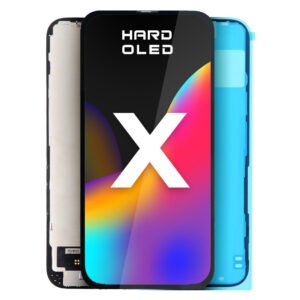 Apple iPhone X LCD Display + Touchscreen - Repart - Hard OLED - Black