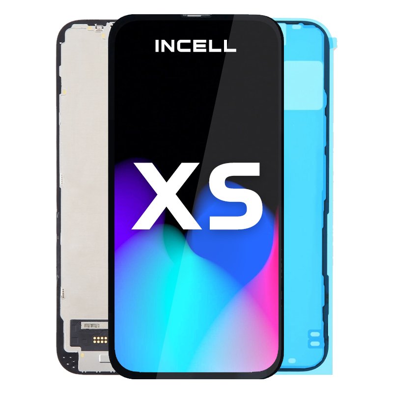 Apple iPhone XS LCD Display + Touchscreen - Repart - Black