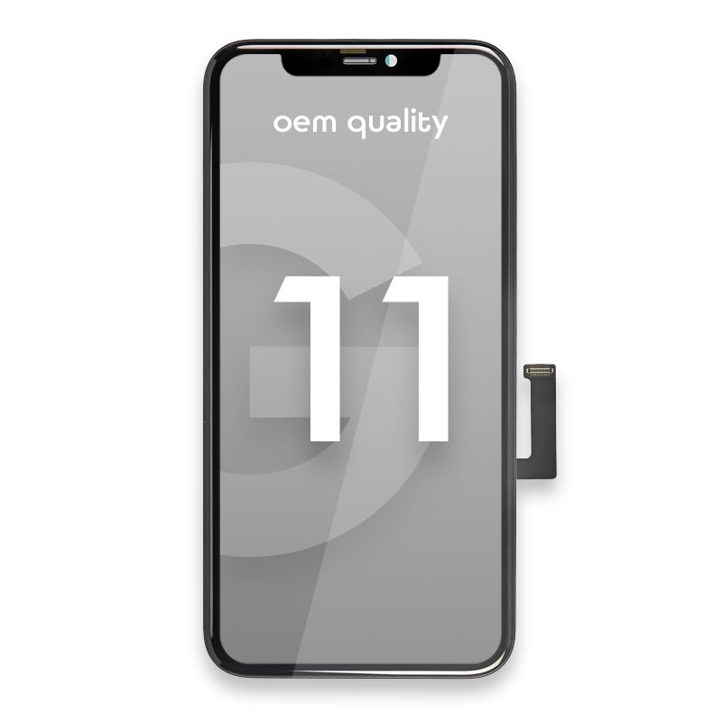 Apple iPhone 11 LCD Display + Touchscreen - OEM Quality (LG) - Black