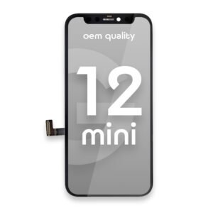 Apple iPhone 12 Mini LCD Display + Touchscreen - OEM Quality - Black