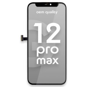 Apple iPhone 12 Pro Max LCD Display + Touchscreen - OEM Quality - Black