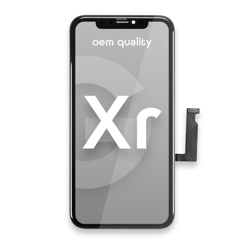 Apple iPhone XR LCD Display + Touchscreen - OEM Quality (Toshiba) - Black