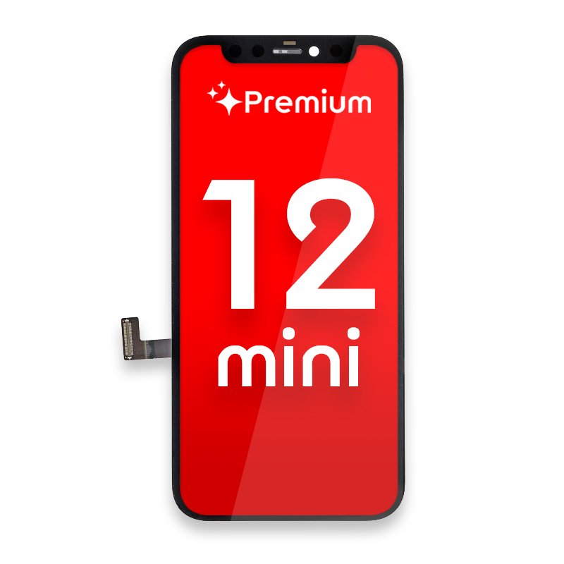 Apple iPhone 12 Mini LCD Display + Touchscreen - Premium Quality - Black