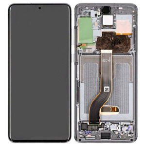 Samsung G985F Galaxy S20 Plus/G986F Galaxy S20 Plus 5G LCD Display + Touchscreen + Frame GH82-22134E;GH82-22145E Cosmic Grey