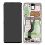 Samsung G985F Galaxy S20 Plus/G986F Galaxy S20 Plus 5G LCD Display + Touchscreen + Frame GH82-22134B/GH82-22145B Cloud White