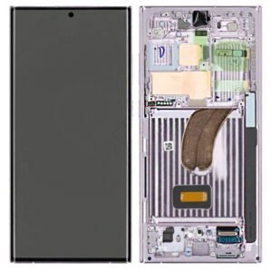 Samsung SM-S918B Galaxy S23 Ultra LCD Display + Touchscreen + Frame - GH82-30466D/GH82-30465D - Lavender