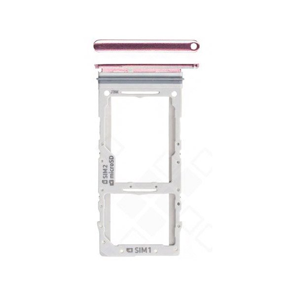 Samsung G980F Galaxy S20/G981F Galaxy S20 5G Simcard holder + Memorycard Holder GH98-45070C Pink
