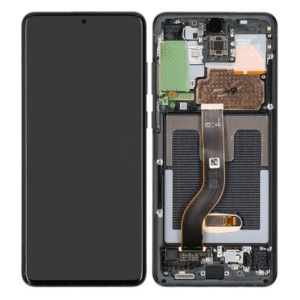 Samsung G985F Galaxy S20 Plus/G986F Galaxy S20 Plus 5G LCD Display + Touchscreen + Frame GH82-22145A;GH82-22134A Cosmic Black