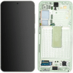 Samsung SM-S911B Galaxy S23 LCD Display + Touchscreen + Frame - GH82-30480F/GH82-30481F/GH82-31001F - Lime