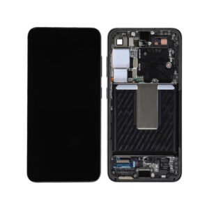 Samsung SM-S921B Galaxy S24 LCD Display + Touchscreen + Frame - Refurbished OEM - Black