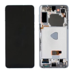 Samsung SM-G996B Galaxy S21 Plus LCD Display + Touchscreen + Frame - GH82-27267C/GH82-27268C/GH82-27272C - (No Camera/Battery) - Silver