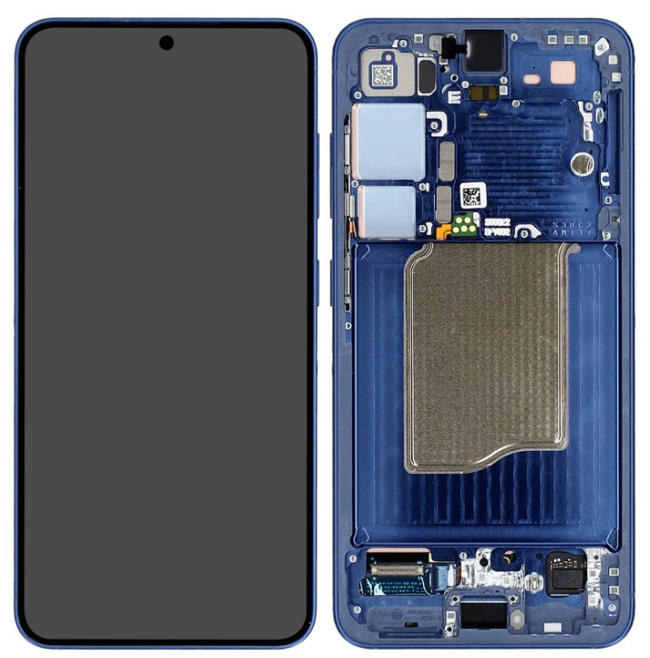 Samsung SM-S931B Galaxy S25 LCD Display + Touchscreen + Frame - GH82-36329D - (Self-Assembled) - Navy