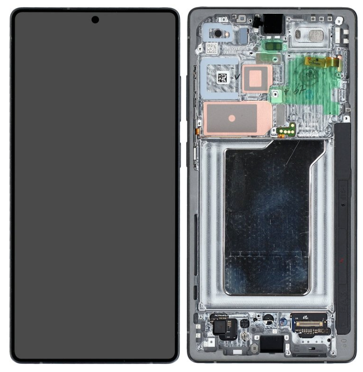 Samsung SM-S938B Galaxy S25 Ultra LCD Display + Touchscreen + Frame - GH82-36387D - (Self-Assembled) - Jet Black