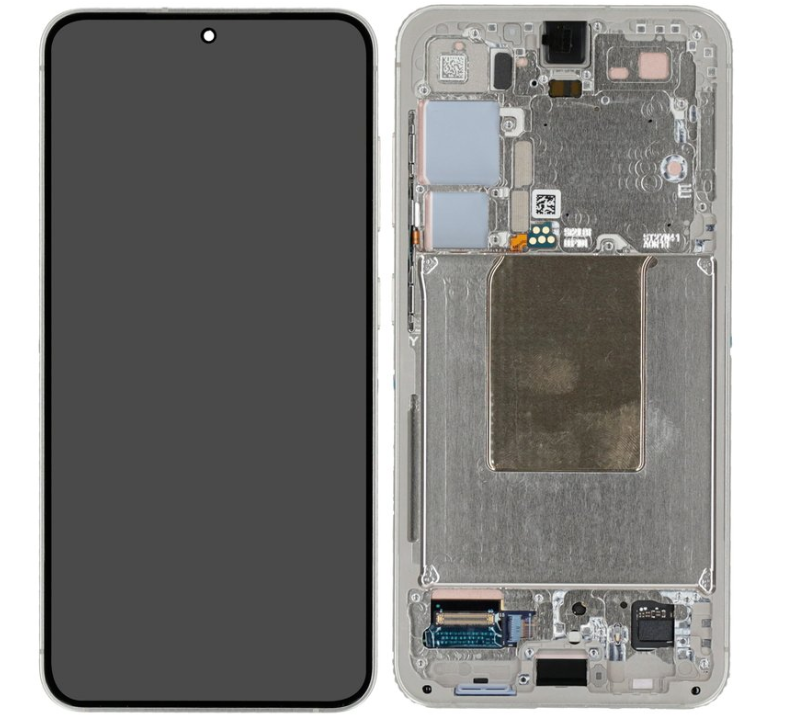 Samsung SM-S921B Galaxy S24 LCD Display + Touchscreen + Frame - GH82-33287D - (Self-Assembled) - Yellow