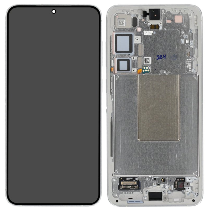 Samsung SM-S926B Galaxy S24 Plus LCD Display + Touchscreen + Frame - GH82-33410B - (Self-Assembled) - Grey