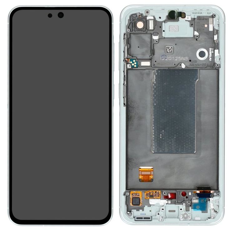 Samsung SM-A566B Galaxy A56 LCD Display + Touchscreen + Frame - GH82-36829B - (Self-Assembled) - Grey