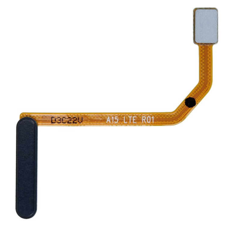 Samsung SM-A155F Galaxy A15 4G Fingerprint Sensor Flex Cable - GH96-16628A - Black