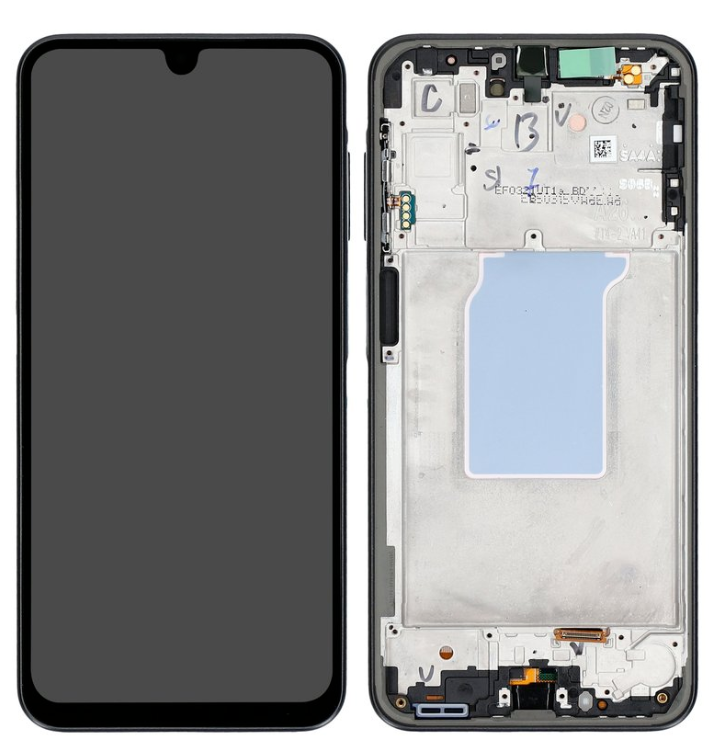 Samsung SM-A266B Galaxy A26 LCD Display + Touchscreen + Frame - GH82-37049A - Black