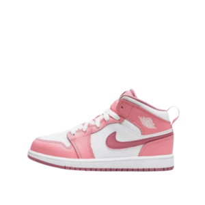 Air Jordan 1 Mid SE „Pink Foam“ Weiß/Rosa