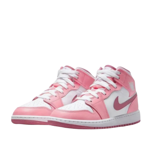 Air Jordan 1 Mid SE „Pink Foam“ Weiß/Rosa – Bild 2