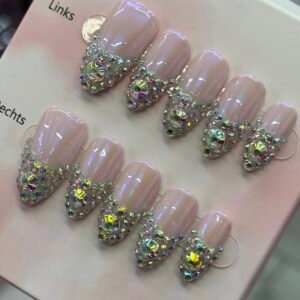 Handgemachte Press-On Nails Komplett Set