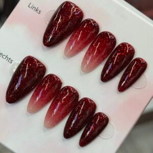 Handgemachte Press-On Nails Komplett Set