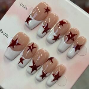 Handgemachte Press-On Nails Komplett Set