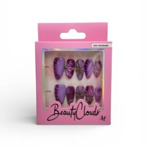 Handgemachte Press-On Nails Komplett-Set