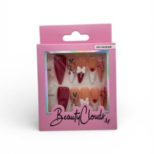 Handgemachte Press-On Nails Komplett Set