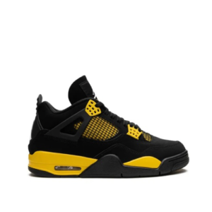 Nike Air Jordan 4 Thunder - Black / Tour Yellow