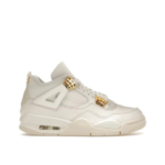 Nike Air Jordan 4 Retro - White / Metallic Gold