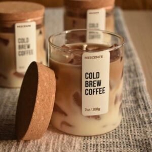Handgemachte Cold Brew Coffee Kerze