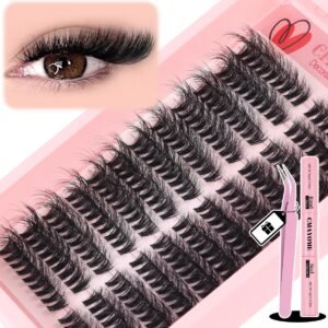 Lash Clusters Set Komplett mit Kleber & Pinzette