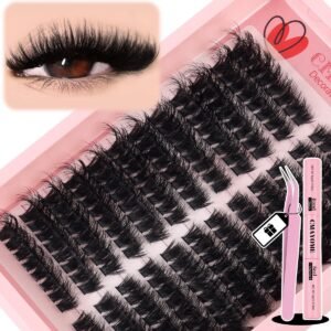 Lash Clusters Set Komplett mit Kleber & Pinzette