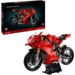 LEGO 42202 Technic Ducati Panigale V4 S Motorrad, Konstruktionsspielzeug