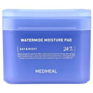 Mediheal Watermide Moisture Pad, feuchtigkeitsspendende Pads, 100 Pads, 150 ml