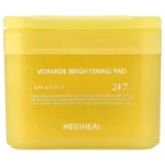 MEDIHEAL Vitamide Brightening Pad, Day & Night, 100 Pads (180 ml)