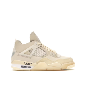 Air Jordan 4 Rétro X Off-White cream