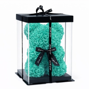 Valetinstag Rosenbär im Geschenkbox mit LED