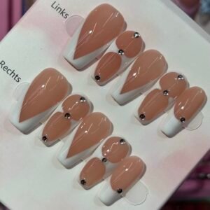 Handgemachte Press On Nails Komplett Set