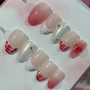 Handgemachte Press On Nails Komplett Set