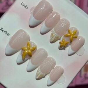 Handgemachte Press On Nails Komplett Set