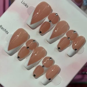 Handgemachte Press On Nails Komplett Set