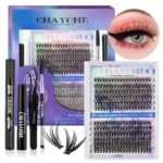 DIY Cluster Lashes Set Russian Volume Mix für Extra Volumen