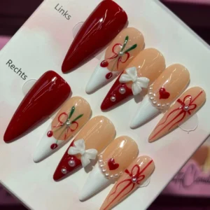 Handgemachte Press On Nails Komplett Set