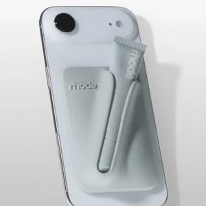 Snap on lip case grau