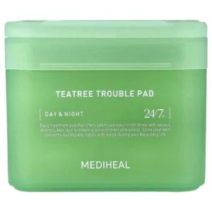 MEDIHEAL Pads mit Teebaum für problematische Haut, 100 Pads, 170 ml