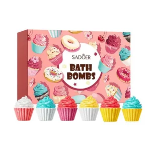 6er Pack Cupcake Badebomben
